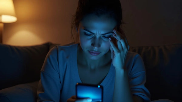 Luz Azul: O Vilão Invisível Que Está Acabando Com Seu Sono e Sua Visão